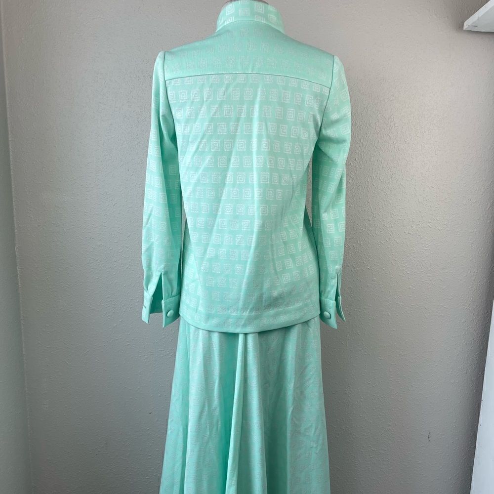 Hand Made Matching Blazer Jacket, Scarf and Skirt EUC - Picture 8 of 11